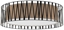 Picture of Lampa sufitowa TK Lighting Harmony 4556 plafon lampa sufitowa 4x15W E27 czarny/jutowy