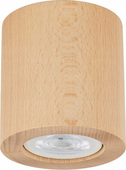 Picture of Lampa sufitowa TK Lighting LAMP CEILING EVE WOOD GU10 10W