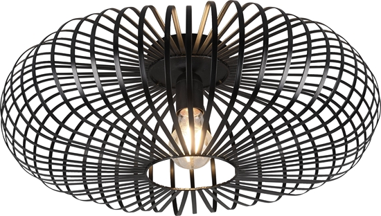 Изображение Lampa sufitowa Trio Lampa podsufitowa LED Ready czarna do jadalni Trio JOHANN 606905032