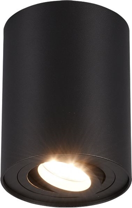 Attēls no Lampa sufitowa Trio Oprawa sufitowa tuba czarna Trio COOKIE 612900132