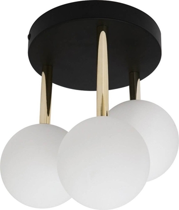 Attēls no Lampa sufitowa Zumaline Zuma Line Ali 5644 plafon lampa sufitowa 3x40W G9 biay/czarny
