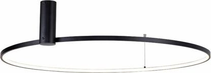 Picture of Lampa sufitowa Zumaline Zuma Line Horik 89429-90BK plafon lampa sufitowa 1x40W LED 3000-4000-6000K 4400 lm czarny