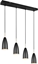 Picture of Lampa wiszca DELIGHT Trio Rl Farin R30694032 lampa wiszca zwis 4x25W E14 czarna mat