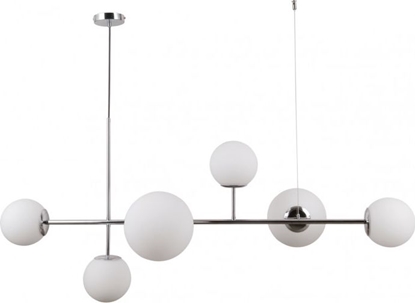 Attēls no Lampa wiszca Italux Nowoczesna lampa wiszca LED Ready do pokoju dziennego Italux Vailante kule PND-31221-6B-CH