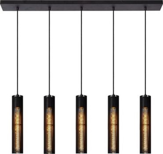 Picture of Lampa wiszca Lucide Lampa wiszca czarna Lucide LIONEL duga 73406/05/30