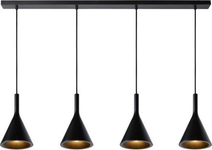 Attēls no Lampa wiszca Lucide SENECA GIPSY nowoczesna czarny  (35410/04/30)