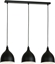 Picture of Lampa wiszca Luminex yrandol Noak czarno biaa na 3 lampy