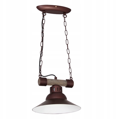 Picture of Lampa wiszca Luminex Lampa wiszca zwis yrandol Luminex Jose 1 1x60W E27 brz 9150