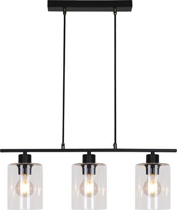 Attēls no Lampa wiszca Rabalux Nowoczesna lampa wiszca czarna Rabalux Miroslaw 5078