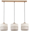 Изображение Lampa wiszca TKKRYWULT Tk Lighting Eco* 5771 lampa wiszca zwis 3x15W E27 czarna/drewniana