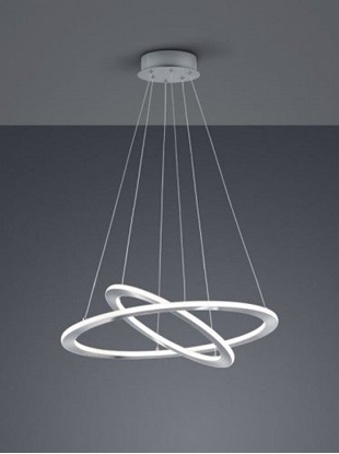 Picture of Lampa wiszca Trio Nowoczesna lampa wiszca LED do salonu Trio Durban 321910207