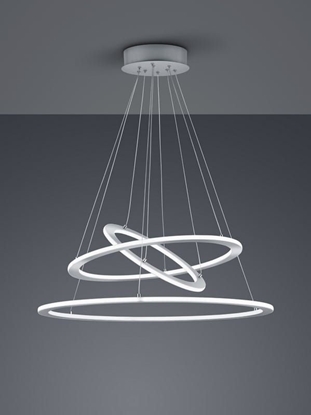Picture of Lampa wiszca Trio Nowoczesna lampa wiszca ledowa satynowa Trio Durban 321910307