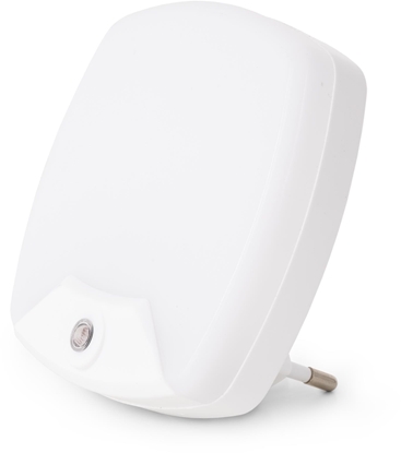 Attēls no Lampka wtykowa do gniazdka ENTAC Entac ENL-RS-0.5W-DSWW lampka nocna wtykana do gniazdka Lampka nocna do gniazdka