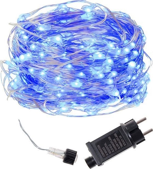 Picture of Lampki choinkowe Springos 300 LED niebieskie