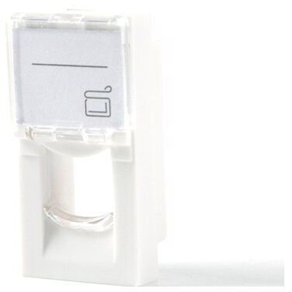 Attēls no Lanview EURO OUTLET 45x22,5 - 1-PORT