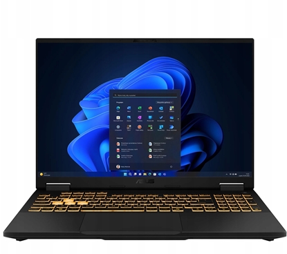 Изображение Laptop Asus ASUS TUF Gaming F16 FX608JMR-RV121W i5 14450HX 16.0"FHD+ 165Hz IPS-level AG 16GB DDR5 5600 SSD512 GeForce RTX 5060 8GB WLAN+BT LAN Cam 1080p 90WHrs Win11 Jaeger Gray