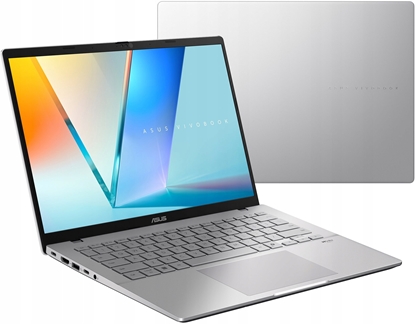 Изображение Laptop Asus Laptop ASUS Vivobook S14 M3407GA-SF013W Ryzen AI 7 445 14" WUXGA OLED 16GB 512SSD W11 Aluminium