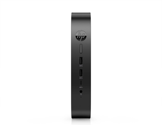 Picture of Laptop HP Elite t655 - Thin Client - SFF - 1 x Ryzen Embedded R2314 / 2.1 GHz - RAM 8 GB - Flash 64 GB - eMMC - Radeon Graphics - 1GbE - Win 10 IoT Enterprise - Monitor: aden - Tastatur: Midzynarodowy angielski