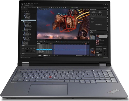 Attēls no Laptop Lenovo ThinkPad P16 G2 i7-13850HX / 64 GB / 512 TB / W11 Pro / RTX 3500 Ada / 165 Hz (21FA006BGE)