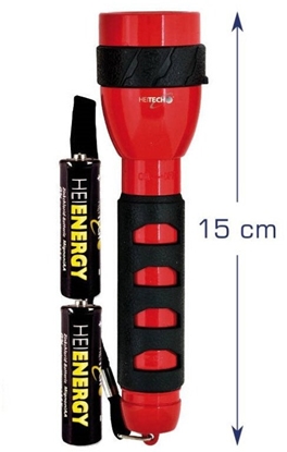 Attēls no Latarka Guess Czerwona latarka z 5 LED garums 15 cm 4003557 Heitech 04003557 (4250040935572)
