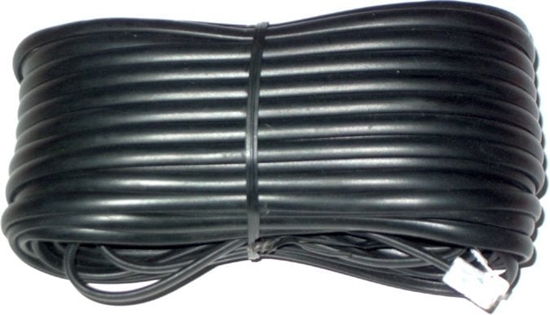 Picture of LechPol Kabel telefoniczny skrcany 7m Czarny (TEL0032A)