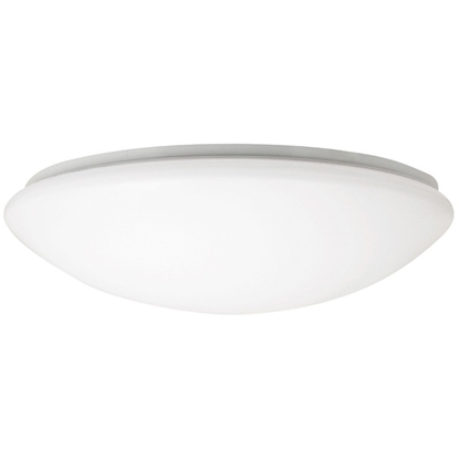 Attēls no LED Apaļš uz virsmas uztādāms gaismeklis (Plafond) 18W 4500K 350x110 ar baroš. bloku un MW sensoru