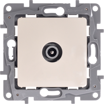 Изображение Legrand Gniazdo antenowe NILOE ECO TV 5dB kocowe kremowe - 664655