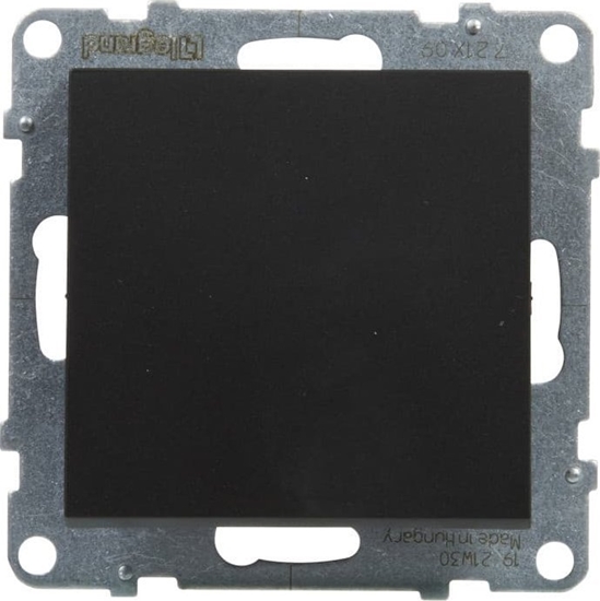 Picture of Legrand SUNO Przycisk pojedynczy czarny 6A 250V zaciski automatyczne 721409