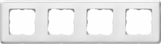 Изображение Legrand Ramka poczwórna Cariva biaa 773654