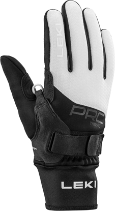 Picture of Leki RKAWICE PRC Premium ThermoPlus Shark Women black-white 7.5