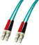 Attēls no Leoni LWL-Kabel duplex 50/125µm OM3, Suhner LC/LC, 10 m