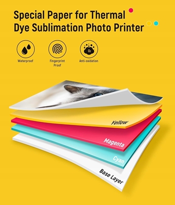 Изображение Liene Papier do drukarki Liene PixCut 4x6", 72szt
