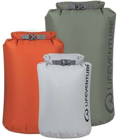 Picture of Lifeventure Stormlight DryBag Multipack (5L ,10L , 25L), Earth Tones