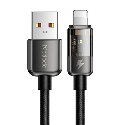 Attēls no Lightning cable Mcdodo CA-3140 12W, 1.2m (black)