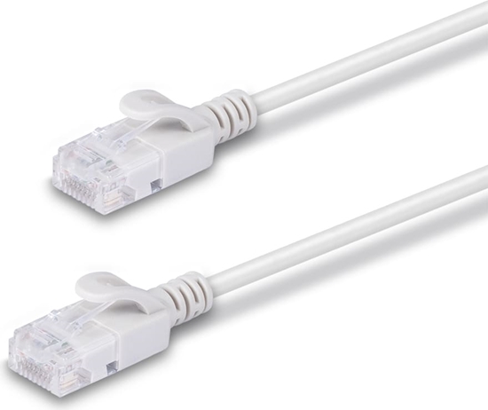 Picture of Lindy 0.3m Cat.6A U/UTP LSZH Ultra Slim Network Cable, Grey