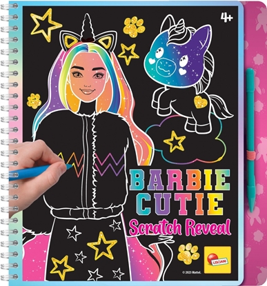 Attēls no LISCIANI BARBIE SKETCH BOOK CUTIE SCRATCH REVEAL