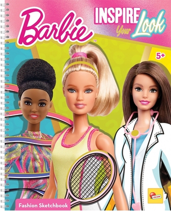 Attēls no LISCIANI BARBIE SKETCH BOOK INSPIRE YOUR LOOK