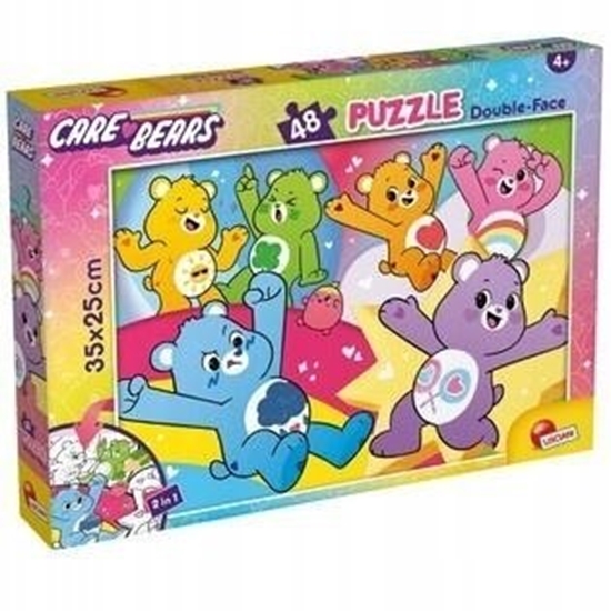 Picture of Lisciani Troskliwe misie puzzle dwustronne m-plus 48el