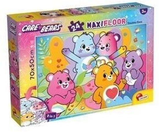 Изображение Lisciani Troskliwe misie puzzle dwustronne podogowe 24el