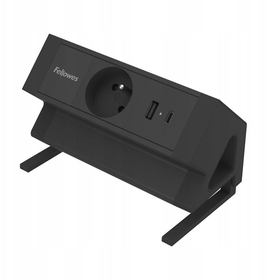 Picture of Listwa zasilajca Fellowes Zasilacz Fellowes Power Desk Typ E czarny