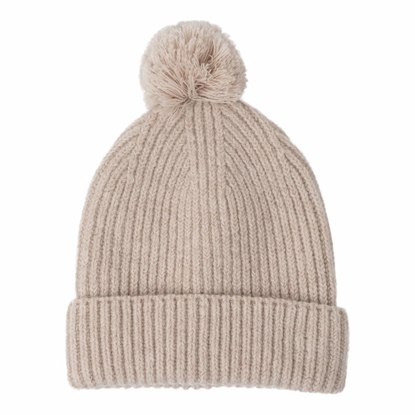 Picture of Lodger Hatter Folklore merino vilnas cepure, Beige, 3-6m