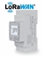 Picture of LoRaWAN Vienfāzes elektrības skaitītājs | Multi tarifu | Iebūvēts Relejs