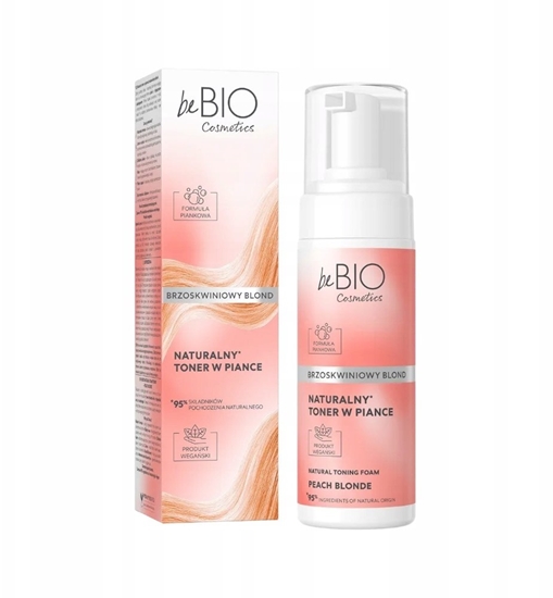 Picture of LOreal Paris BE BIO_Naturalny* toner w piance Brzoskwiniowy Blond 120ml