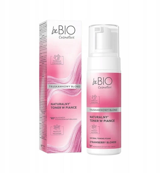 Picture of LOreal Paris BE BIO_Naturalny* toner w piance Truskawkowy Blond 120ml