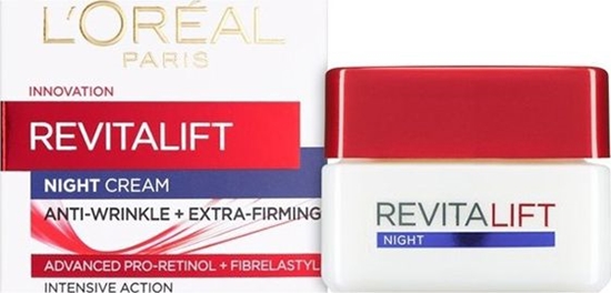 Picture of LOreal Paris L'Oreal Paris Revitalift Night Krem przeciwzmarszczkowo-ujdrniajcy 40+ na noc 50ml