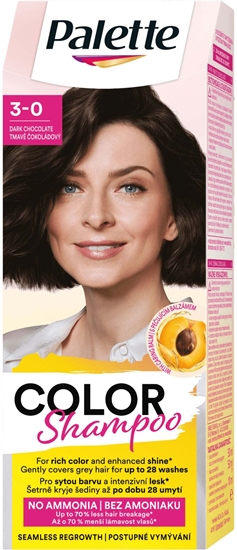 Picture of LOreal Paris PALETTE_Color Shampoo szampon koloryzujcy do 28 my 3-0 Dark Chocolate