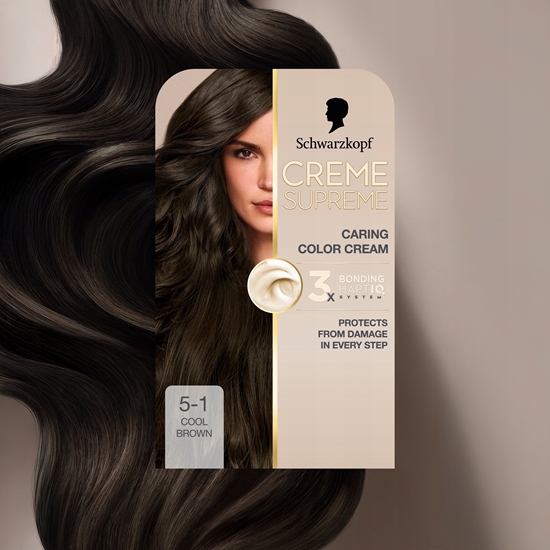 Picture of LOreal Paris SCHWARZKOPF Creme Supreme Farba do wosów odcie 5-1 brzowy