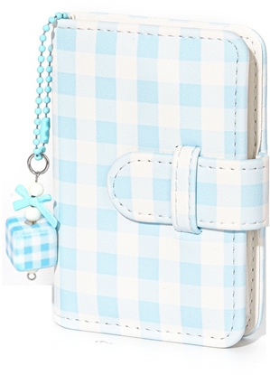 Picture of LoveInstant Kieszeniowy Album Na 28 Zdjcia Instax Mini 12 40 11 99 41 Evo Liplay Zink / Kratka / Niebieski