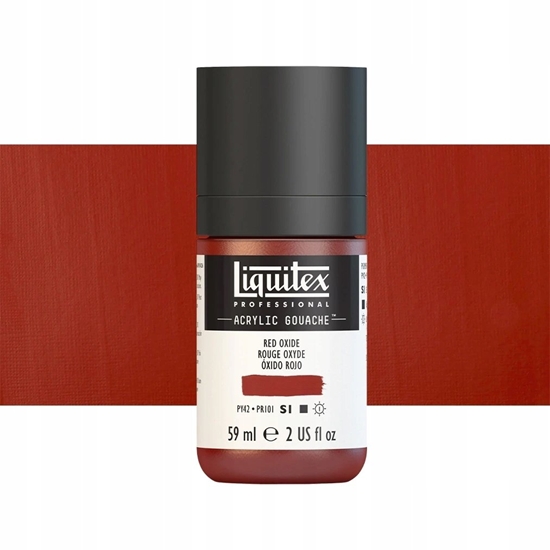 Изображение LQX Acrylic Gouache 59ml Red oxide 335