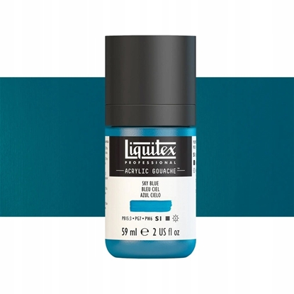 Изображение LQX Acrylic Gouache 59ml Sky blue 279
